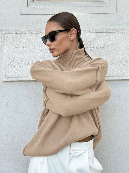 AMARA - LUXE KNIT TURTLENECK