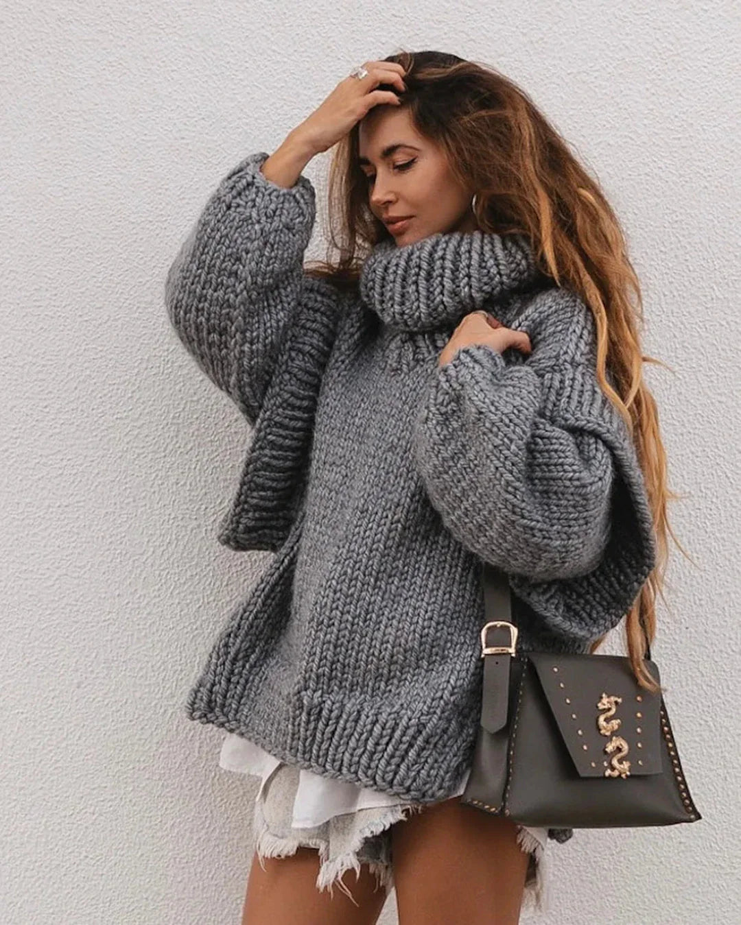 RACHEL - SOFT KNITTED TURTLENECK