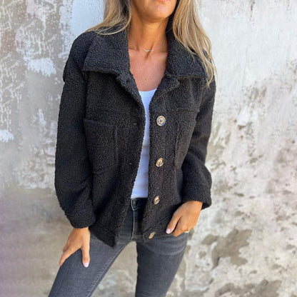 Sherpa Button Jacket