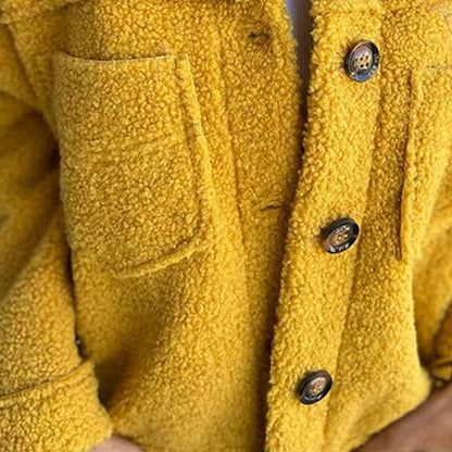 Sherpa Button Jacket
