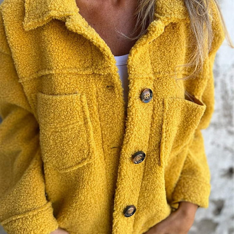 Sherpa Button Jacket
