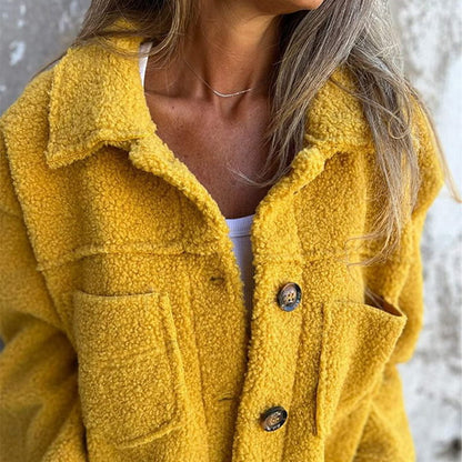 Sherpa Button Jacket