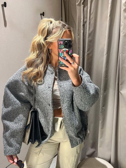 HARPER - OVERSIZED OPEN JACKET