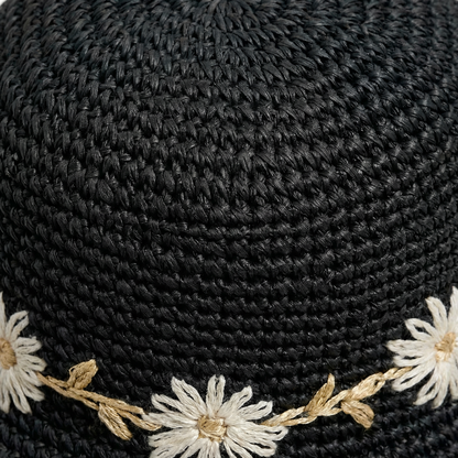 Sun Hat - Packable Cotton, UPF 35 Protection, Adjustable Wire Brim