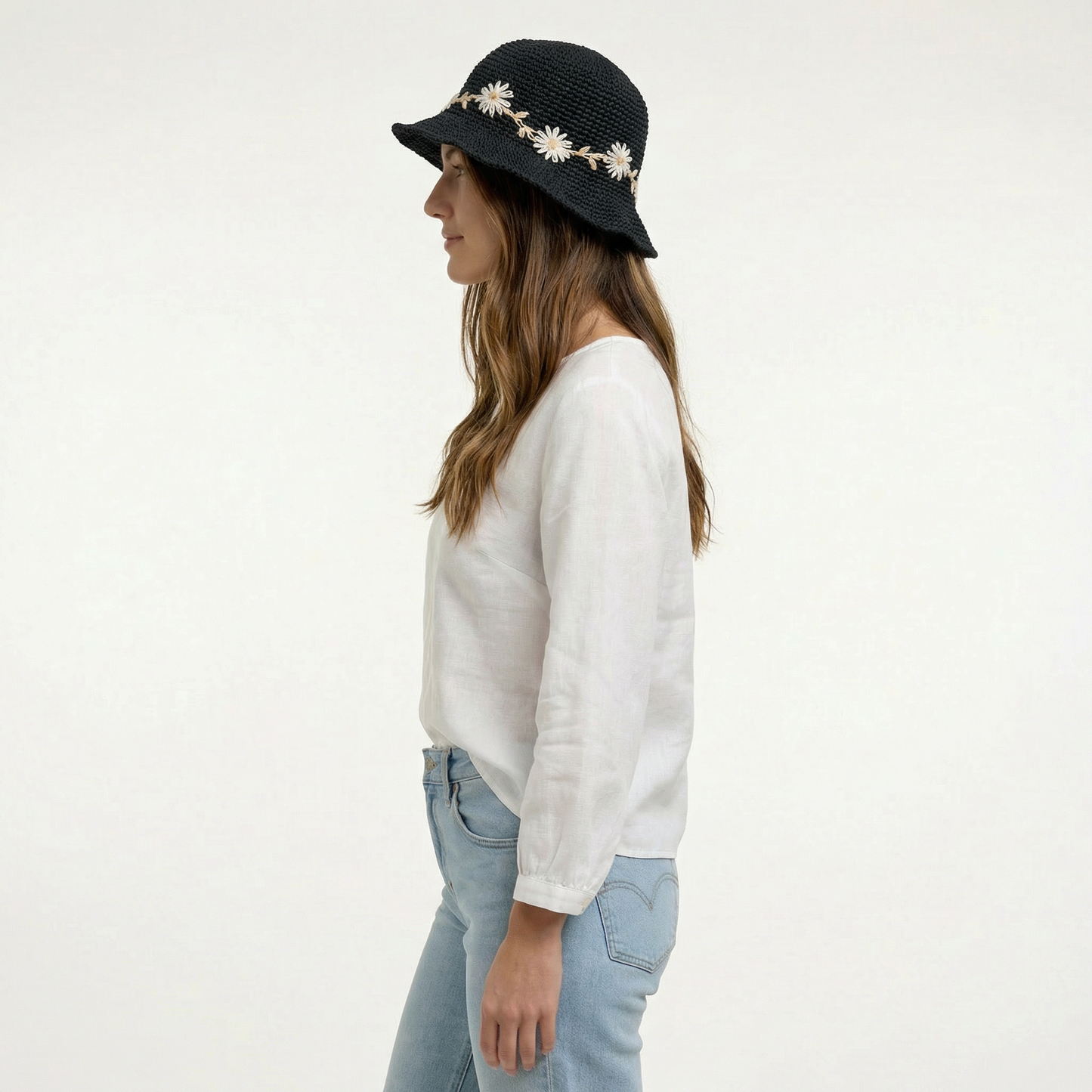 Sun Hat - Packable Cotton, UPF 35 Protection, Adjustable Wire Brim