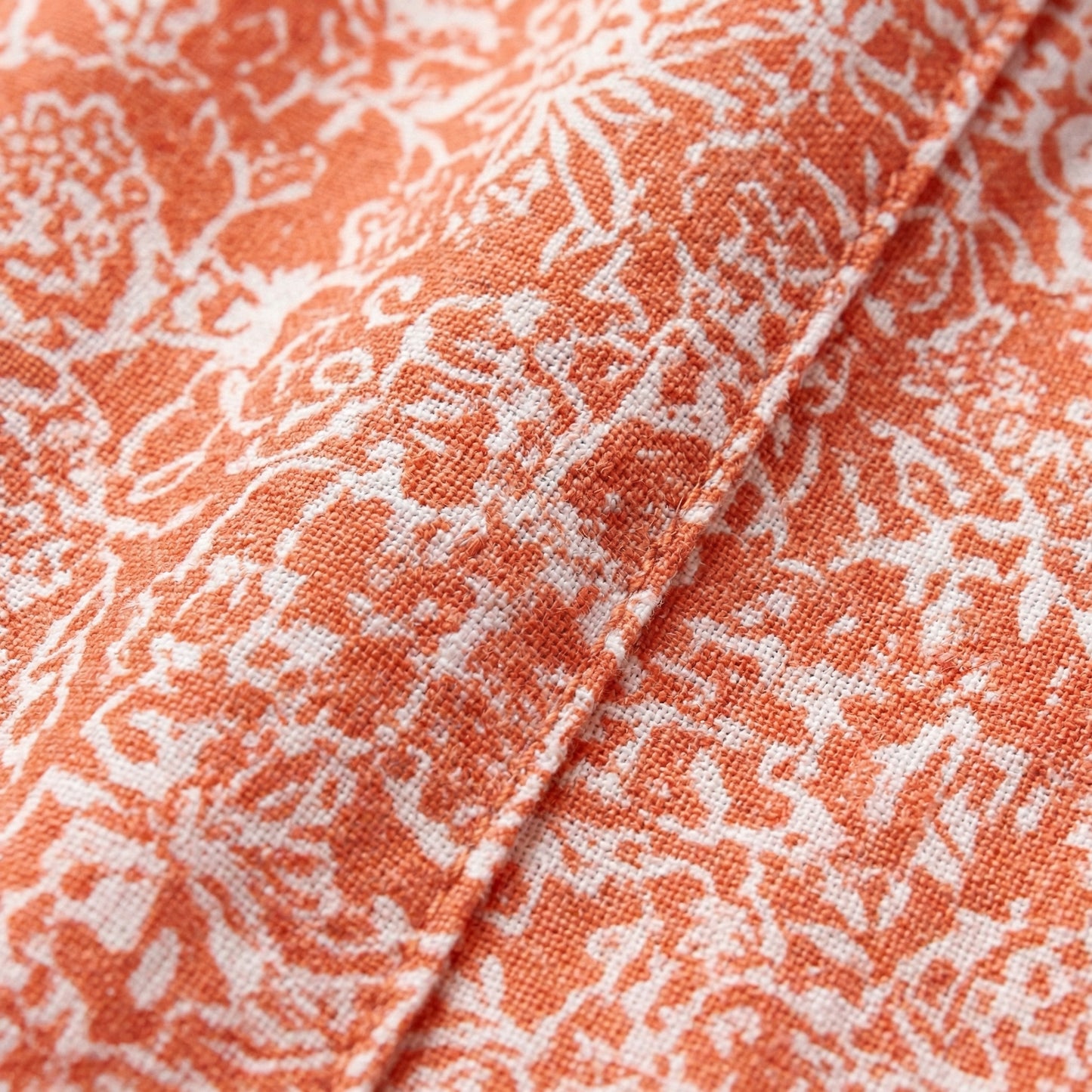 Orange Tiered Short Sleeve Dress - UPF 50+ Protection, Ruffle Sleeves, Tassel Drawstring