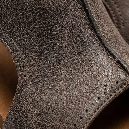 Vegan Wedge Sandals - Cork Heel, Everyday Comfort