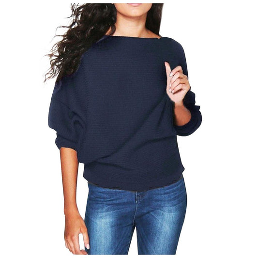 Fall Boatneck Sweater