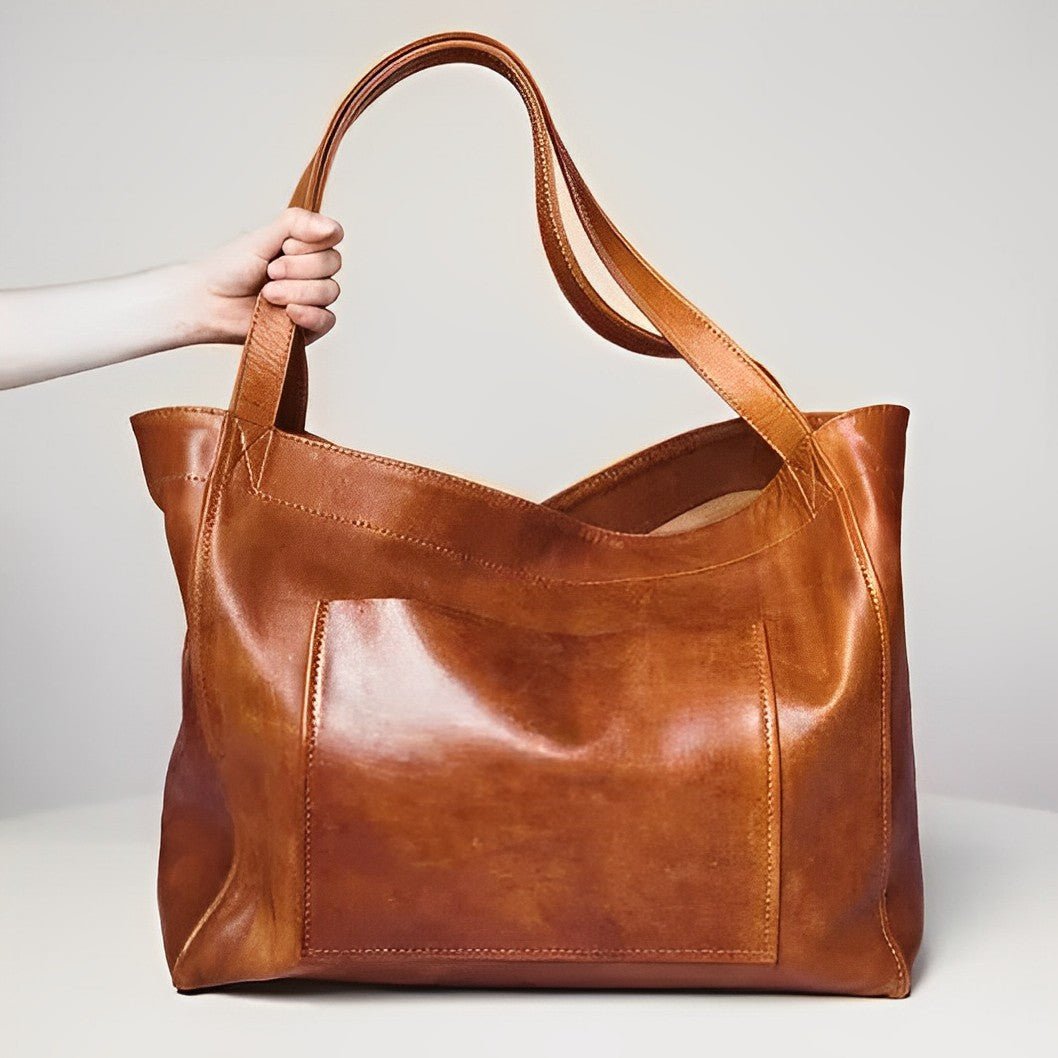 Ava™ - Vintage Leather Shoulder Bag