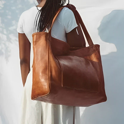 Ava™ - Vintage Leather Shoulder Bag