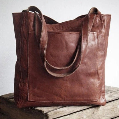 Avery™ - Classic Leather Travel Bag