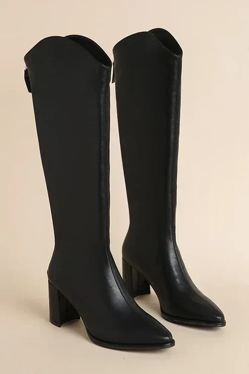 Fall High Block-Heel Boots