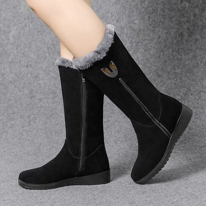 Fall Shearling-Lined Tall Boots