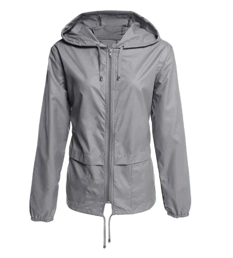 Lightweight Hooded Jacket For Fall