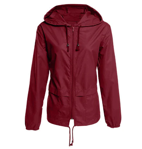 Lightweight Hooded Jacket For Fall