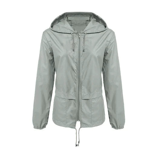 Lightweight Hooded Jacket For Fall