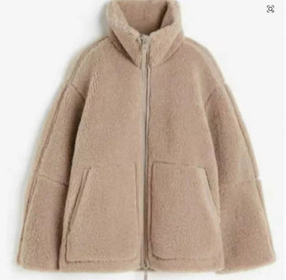 Zip-Up Teddy Jacket