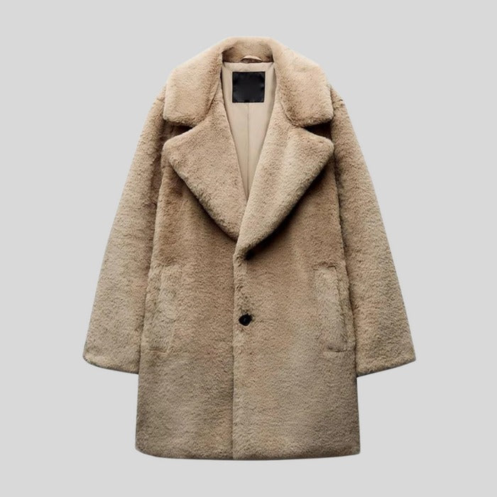 Fall Faux Fur Coat