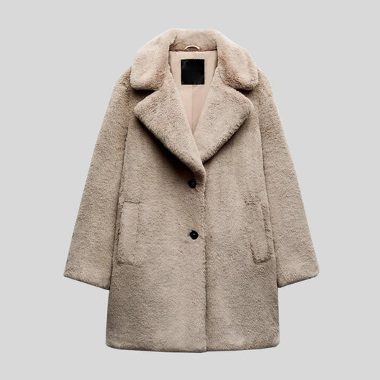 Fall Faux Fur Coat