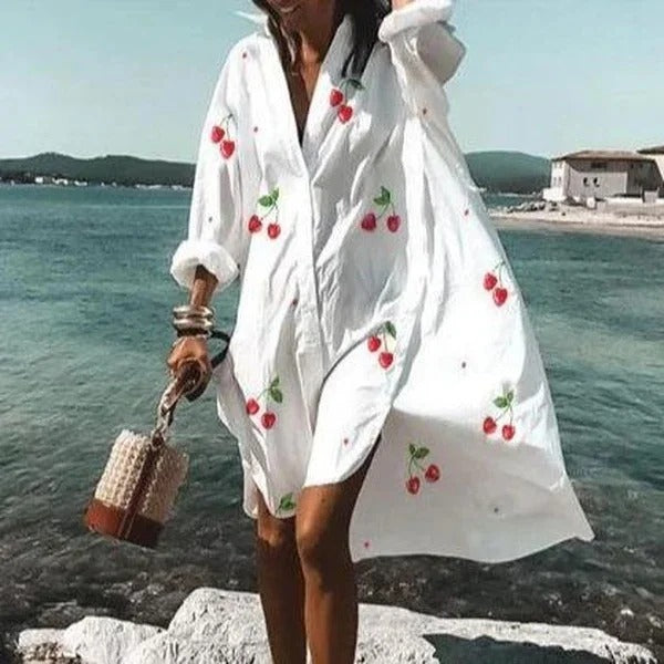 Oversized Shirt Dress