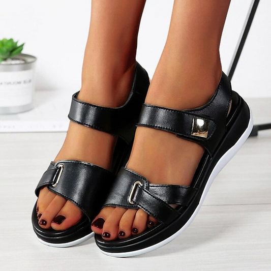 Double-Strap Velcro Sandals