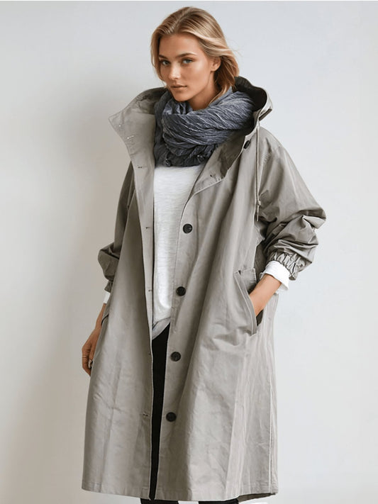 Harper™ - Luxe Water-Repellent Trench