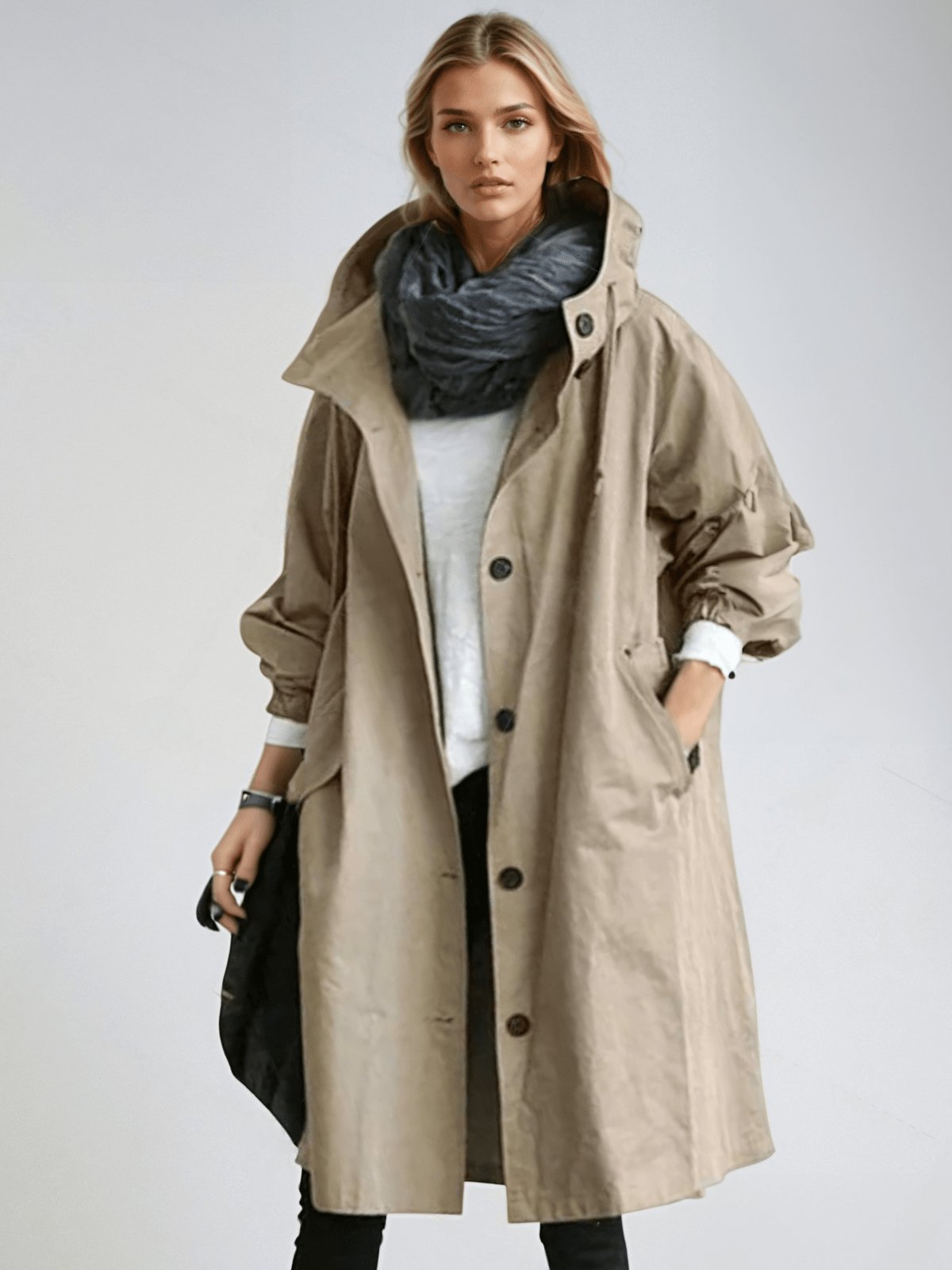 Harper™ - Luxe Water-Repellent Trench