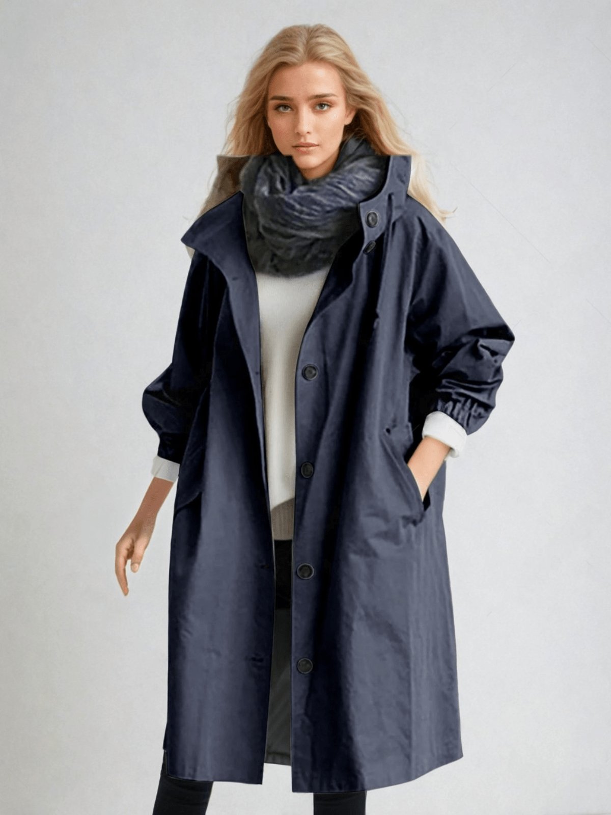 Harper™ - Luxe Water-Repellent Trench