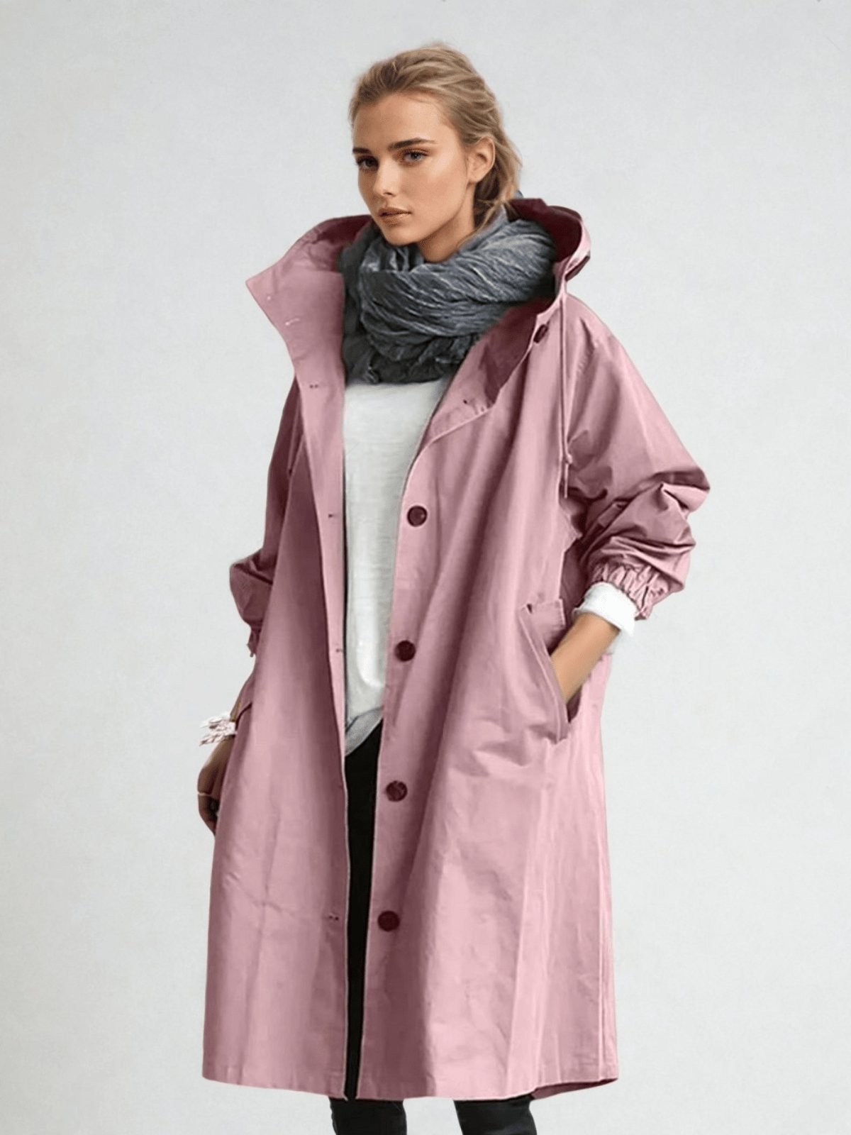 Harper™ - Luxe Water-Repellent Trench