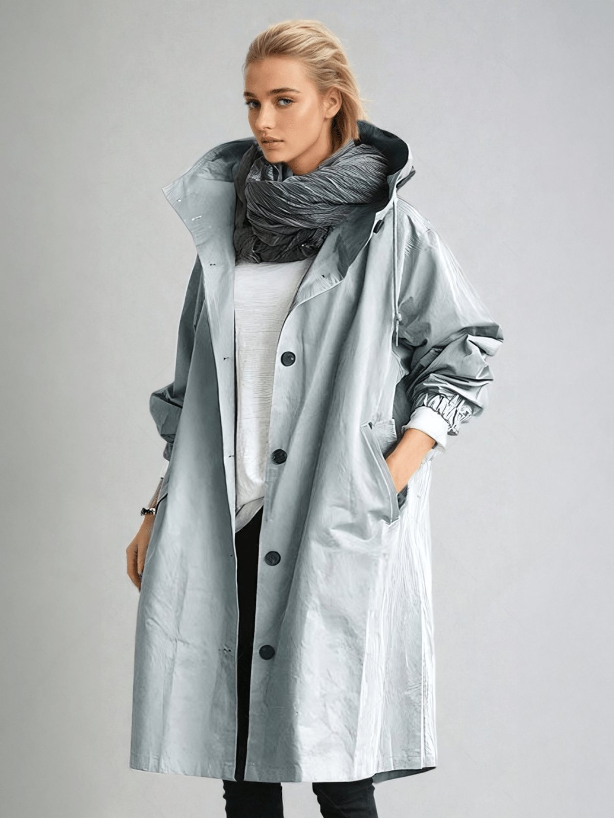 Harper™ - Luxe Water-Repellent Trench