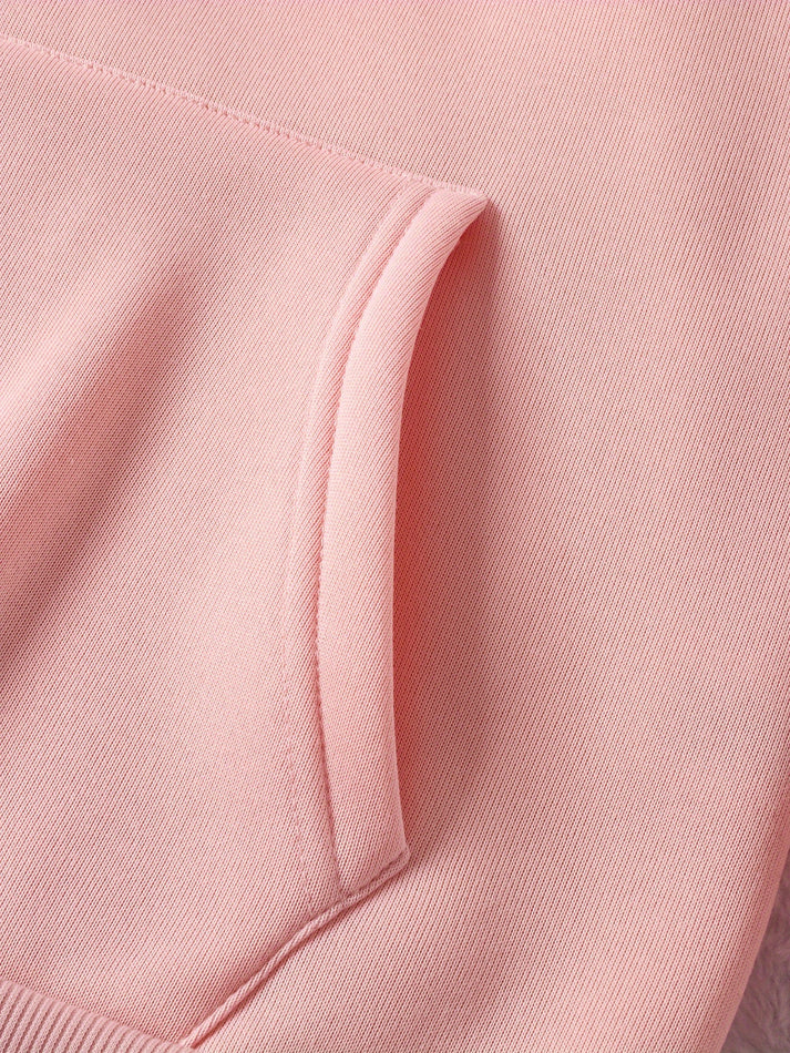 Women’s Graphic Pullover Hoodie – Long Sleeve With Smiley Face Print and Kangaroo Pocket for Fall Layering