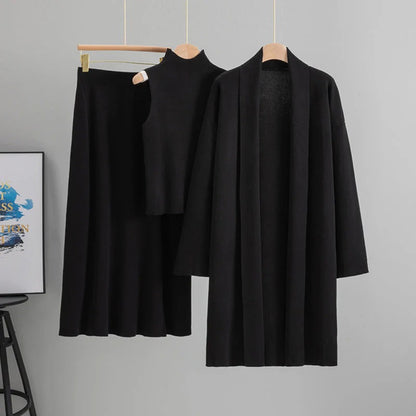 Three-Piece Knit Set