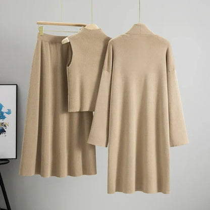 Three-Piece Knit Set