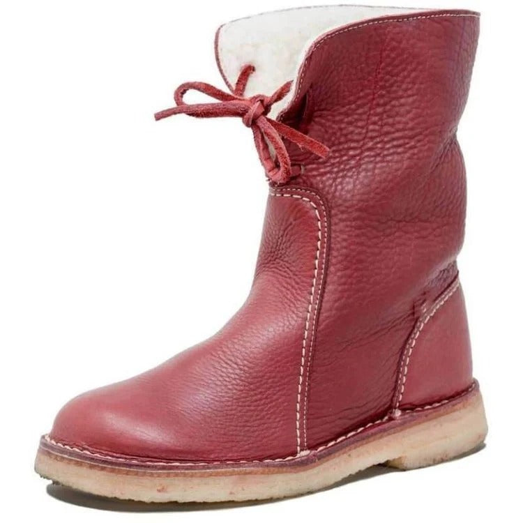 Fall Shearling Mid Boots