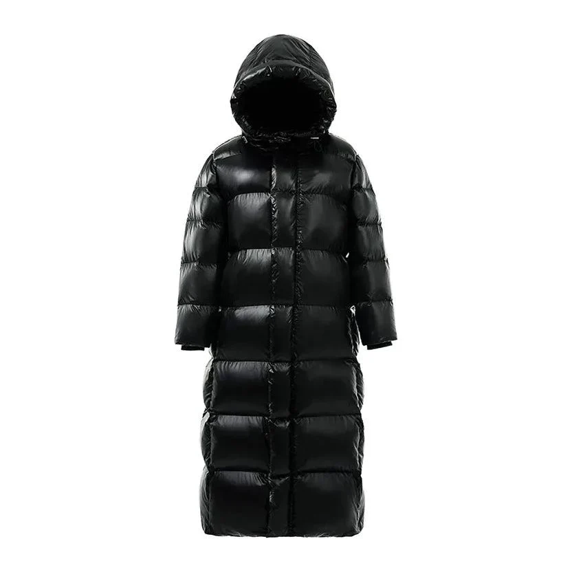 Fall Hooded Longline Puffer Coat