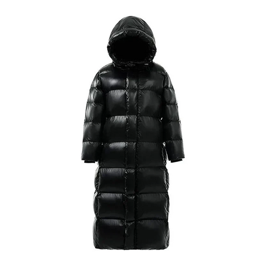 Fall Hooded Longline Puffer Coat