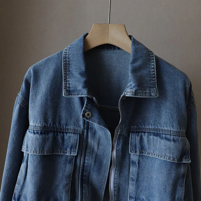 Fall Utility Denim Jacket