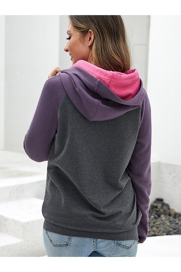 Fall Twilight Contrast Hoodie