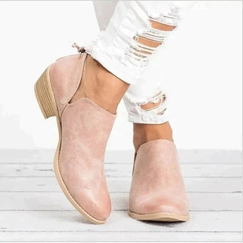 Fall Minimal Cut Ankle Boots