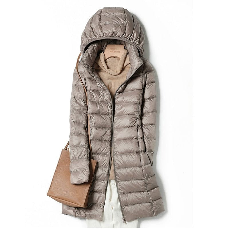 Fall Hooded Puffer Coat