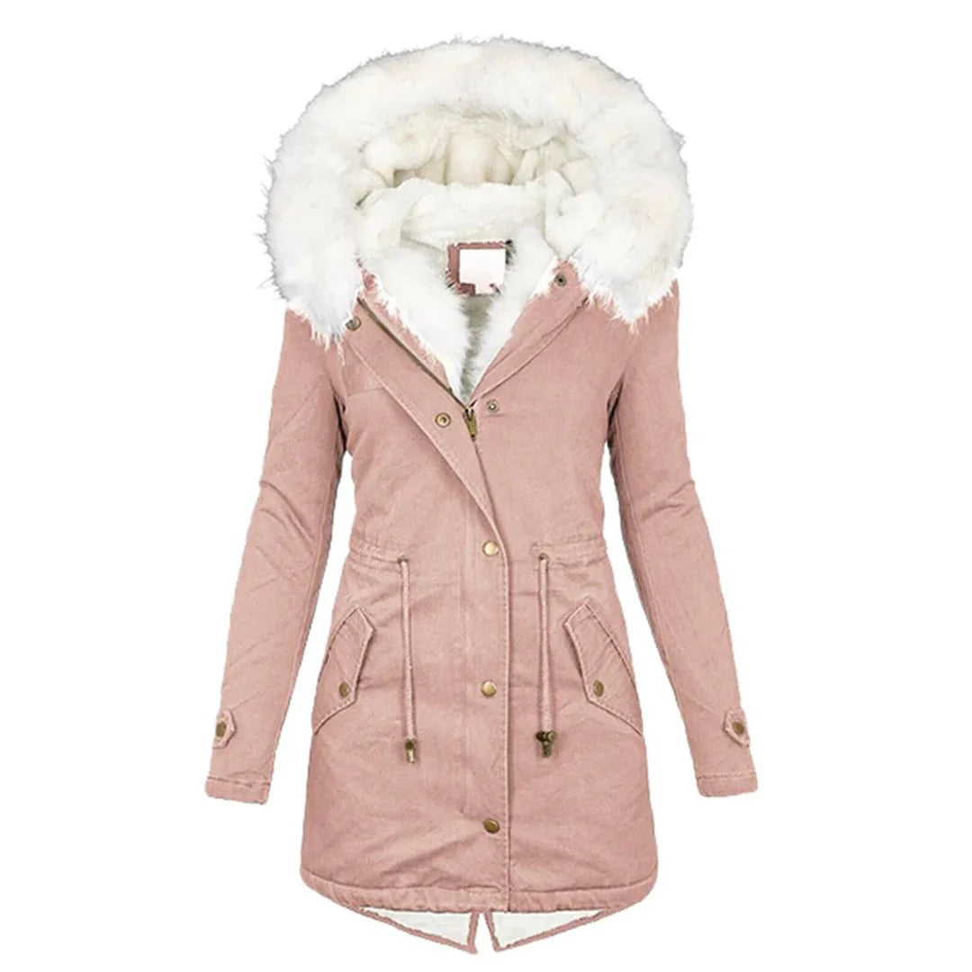 Faux Fur Hooded Parka