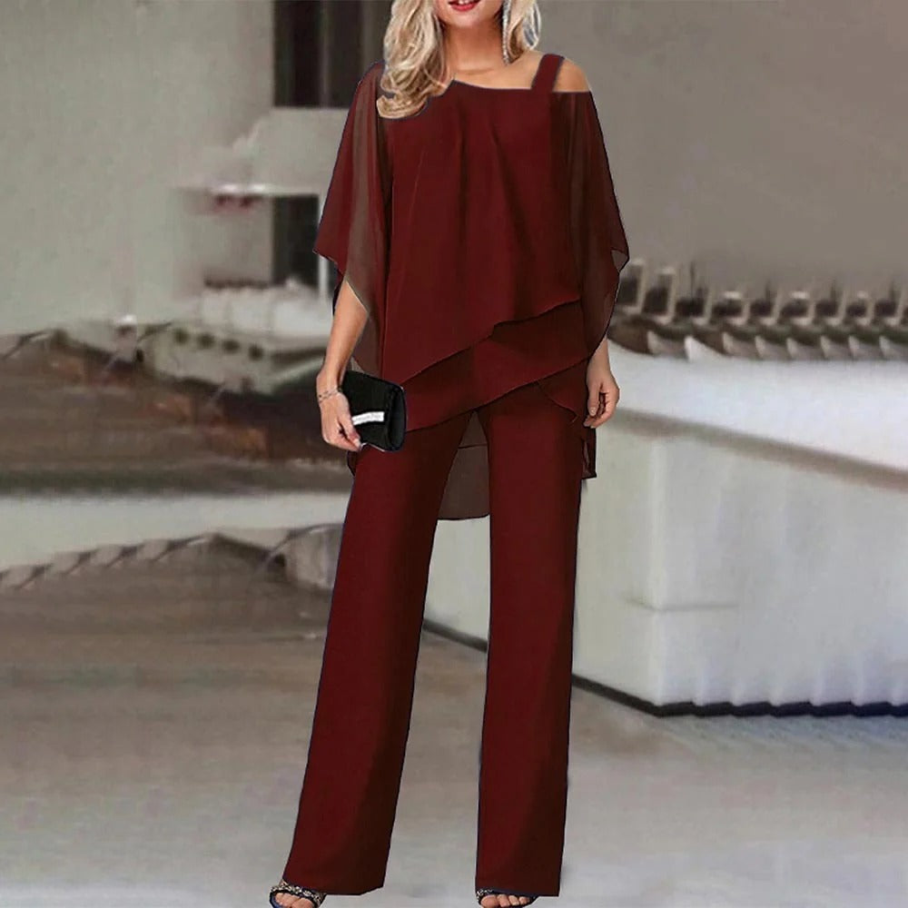 Layered Cold-Shoulder Set