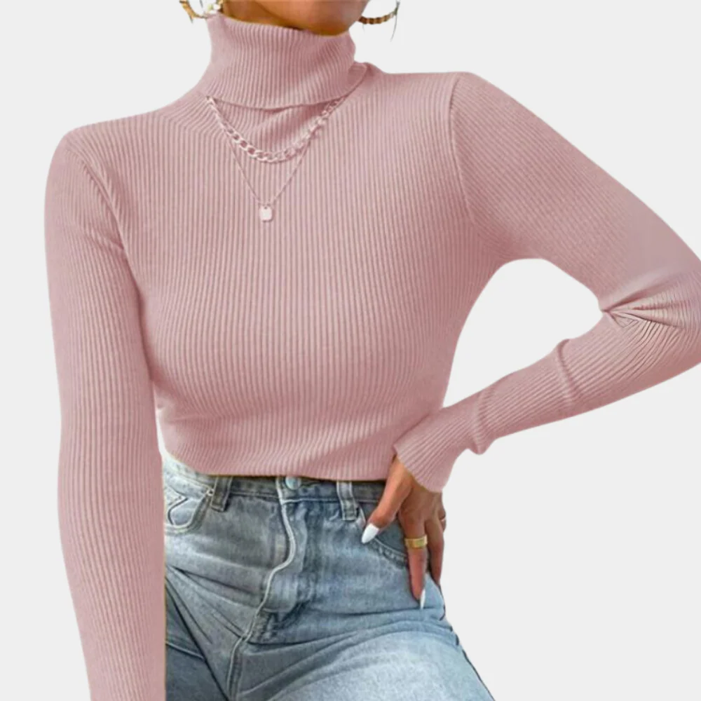Fall Ribbed Turtleneck