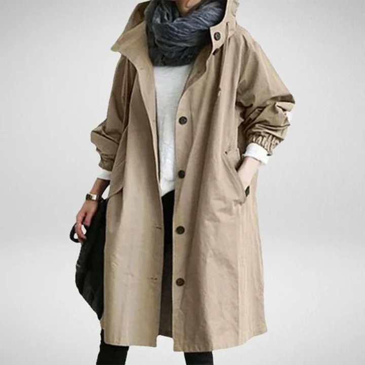 Fall Oversized Button Coat