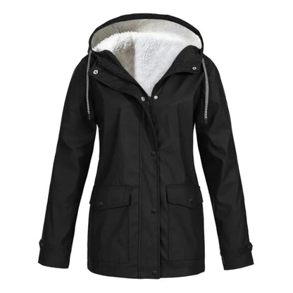 Fall Hooded Short Jacket