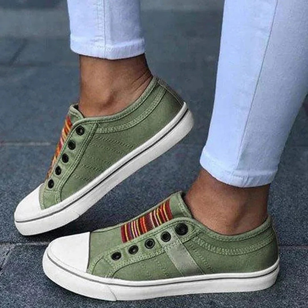 Slip-On Canvas Sneakers
