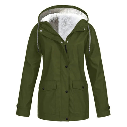 Fall Hooded Short Jacket