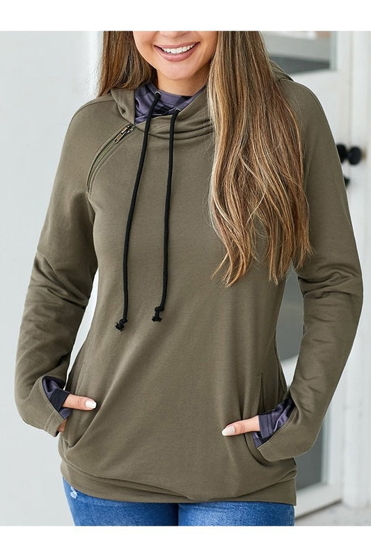Fall Drawstring Hoodie