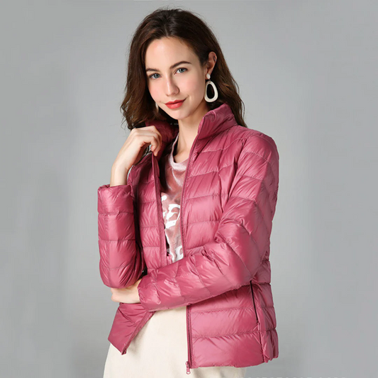 Fall Channel-Quilted Jacket