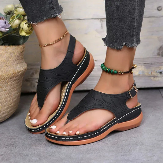 Buckle Strap Toe Sandals